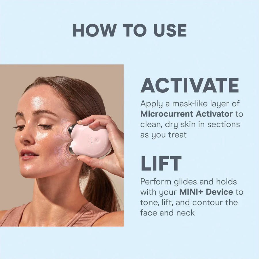 NuFACE MINI+ Starter Kit – Facial Toning Device | Room One