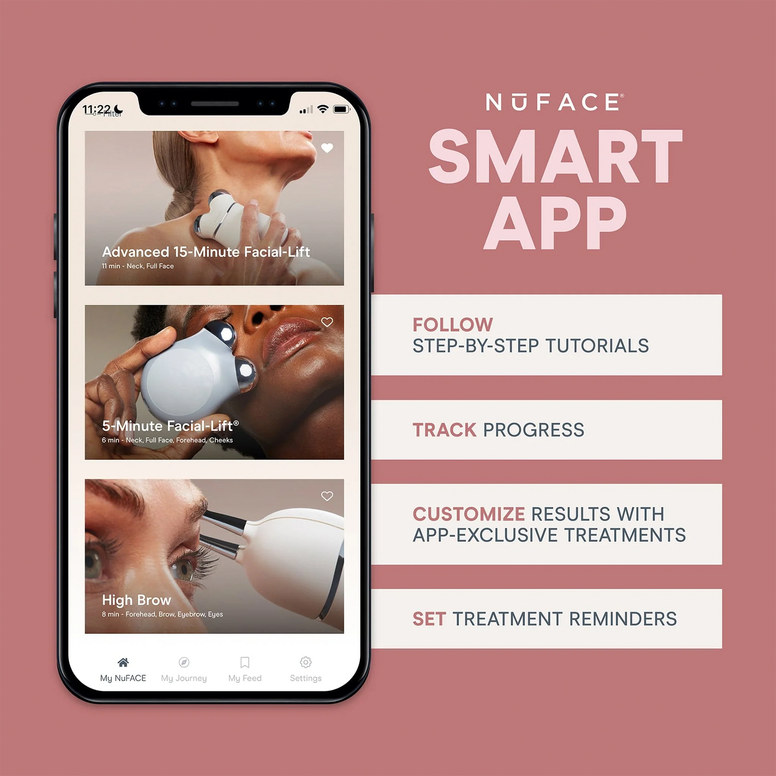 NuFace Trinity Pro - Smart Facial Toning Kit | Room One